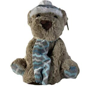 Gentle Treasures 2019 St Jude Joel Tan Puppy Dog Plush Winter Stuffed Toy-15"NWT